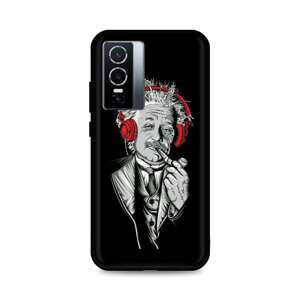 Kryt TopQ Vivo Y76 5G silikon Albert Einstein 72589 (pouzdro neboli obal na mobil Vivo Y76 5G)