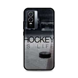 Kryt TopQ Vivo Y76 5G silikon Hockey Is Life 72598 (pouzdro neboli obal na mobil Vivo Y76 5G)