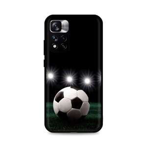 Kryt TopQ Xiaomi Redmi Note 11 Pro+ 5G silikon Football 72620 (pouzdro neboli obal na mobil Xiaomi Redmi Note 11 Pro+ 5G)