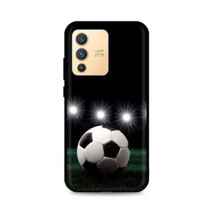 Kryt TopQ Vivo V23 5G silikon Football 72845 (pouzdro neboli obal na mobil Vivo V23 5G)