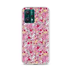 Kryt TopQ Realme 9 Pro silikon Pink Bunnies 73023 (pouzdro neboli obal na mobil Realme 9 Pro)