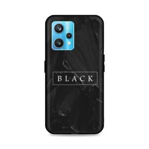 Kryt TopQ LUXURY Realme 9 Pro+ pevný Black 73144 (pouzdro neboli obal na mobil Realme 9 Pro+)