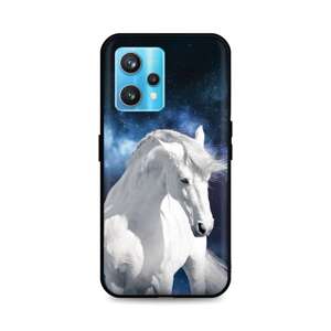 Kryt TopQ Realme 9 Pro+ silikon White Horse 73345 (pouzdro neboli obal na mobil Realme 9 Pro+)