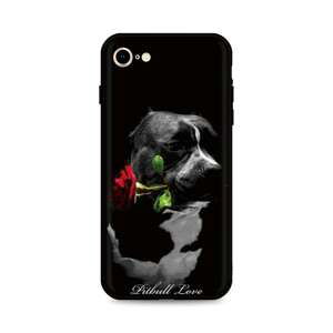 Kryt TopQ iPhone SE 2022 silikon Pitbull Love 74497 (pouzdro neboli obal na mobil iPhone SE 2022)