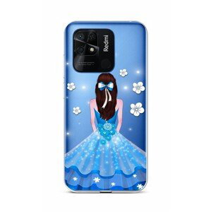 Kryt TopQ Xiaomi Redmi 10C Blue Princess 76107 (pouzdro neboli obal na mobil Xiaomi Redmi 10C)