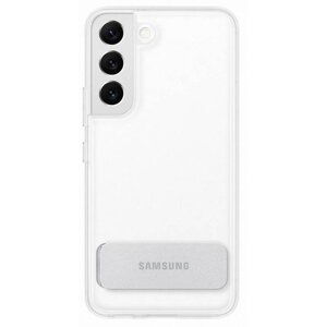 EF-JS901CTE Samsung Clear Standing Kryt pro Galaxy S22 Transparent