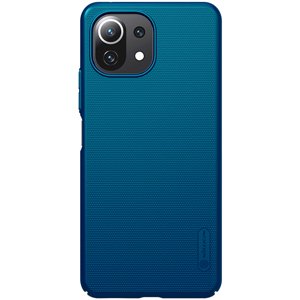 Nillkin Super Frosted Zadní Kryt pro Xiaomi Mi 11 Lite 4G/5G/5G NE Peacock Blue