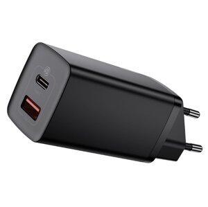 Baseus CCGAN2L-B01 GaN2 Lite Quick Nabíječka USB + USB-C 65W Black