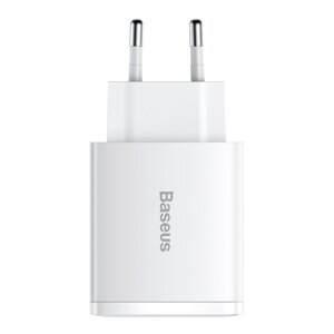 Baseus CCXJ-E02 Compact Quick Nabíječka USB-C 30W White