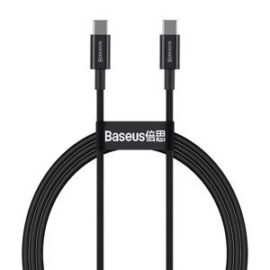 Baseus CATYS-C01 Superior Fast Charging Datový Kabel USB-C - USB-C 100W 2m Black