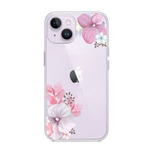 Kryt TopQ iPhone 14 Violet Blossom 81935 (pouzdro neboli obal na mobil iPhone 14)