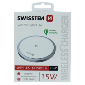 Swissten wireless nabíječka 15w bíla