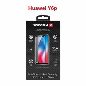 Sklo swissten ultra durable 3d full glue glass huawei y6p černé