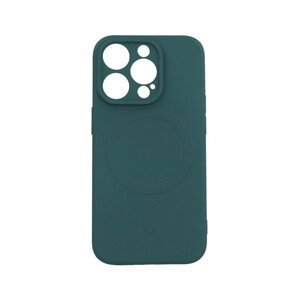 Kryt TopQ iPhone 14 Pro s MagSafe tmavě zelený 85076 (pouzdro neboli obal na mobil iPhone 14 Pro)