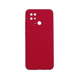 Kryt TopQ Essential Xiaomi Redmi 10C malinově červený 85538 (pouzdro neboli obal na mobil Xiaomi Redmi 10C)