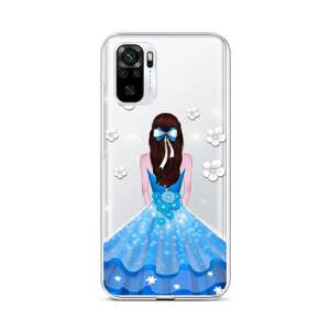 Kryt TopQ Xiaomi Redmi Note 10S Blue Princess 85942 (pouzdro neboli obal na mobil Xiaomi Redmi Note 10S)