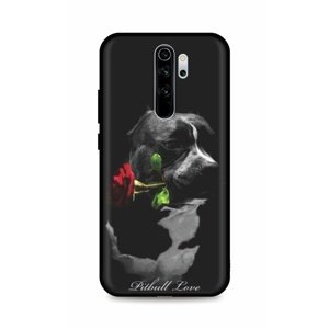 Kryt TopQ DARK Xiaomi Redmi Note 8 Pro Pitbull Love 85944 (pouzdro neboli obal na mobil Xiaomi Redmi Note 8 Pro)