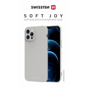 Zadní kryt Swissten Soft Joy na Samsung S23 kamenně šedý