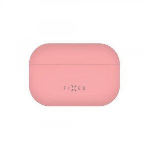 Ultratenké silikonové pouzdro FIXED Silky pro Apple Airpods Pro, růžové