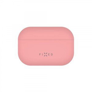 Ultratenké silikonové pouzdro FIXED Silky pro Apple AirPods Pro 2, růžové