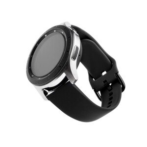 Silikonový řemínek FIXED Silicone Strap s Quick Release 20mm pro smartwatch, černý