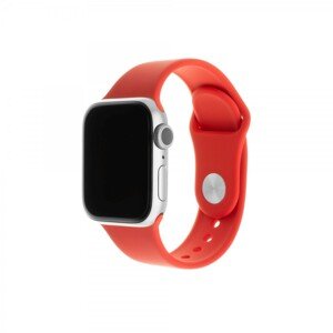 Set silikonových řemínků FIXED Silicone Strap pro Apple Watch 38/40/41mm, červený