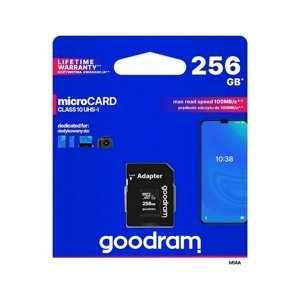 Paměťová karta GOODRAM 256GB Class 10 UHS-I 91947