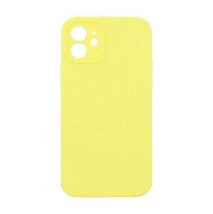 Kryt TopQ Essential iPhone 12 žlutý 92757 (pouzdro neboli obal na mobil iPhone 12)
