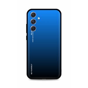 Kryt TopQ LUXURY Samsung A54 5G pevný duhový modrý 93192 (pouzdro neboli obal na mobil Samsung A54 5G)