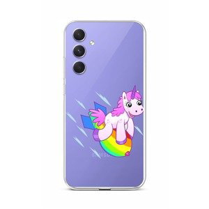 Kryt TopQ Samsung A54 5G Flying Unicorn 93243 (pouzdro neboli obal na mobil Samsung A54 5G)