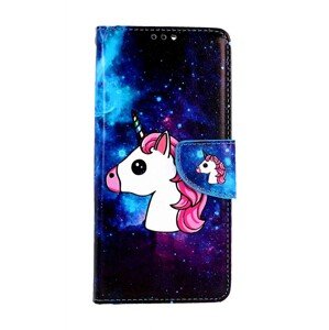 Pouzdro TopQ Xiaomi Redmi Note 12 knížkové Space Unicorn 95619 (kryt neboli obal na mobil Xiaomi Redmi Note 12)