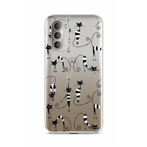 Kryt TopQ Motorola Moto G51 5G Cats 1 95774 (pouzdro neboli obal na mobil Motorola Moto G51 5G)