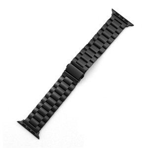 Ocelový řemínek TopQ Hard pro Apple Watch 38-40-41 mm černý 95840