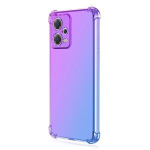 Kryt TopQ Xiaomi Poco X5 Pro 5G Shock duhový fialovo-modrý 95965 (pouzdro neboli obal na mobil Xiaomi Poco X5 Pro 5G)