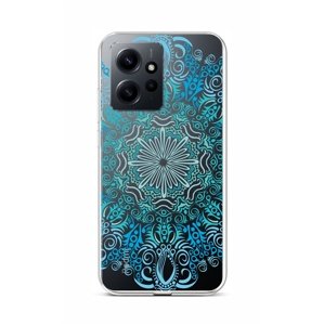 Kryt TopQ Xiaomi Redmi Note 12 Blue Mandala 96373 (pouzdro neboli obal na mobil Xiaomi Redmi Note 12)