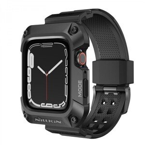 Řemínek Nillkin DynaGuard + Kryt pro Apple Watch Series 44mm 4-5-6 Black