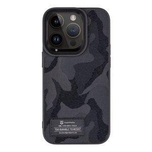 Tactical Camo Troop Kryt pro Apple iPhone 14 Pro Black