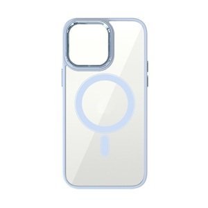 Kryt Tel Protect Magnetic iPhone 14 pevný s modrým rámečkem 97470 (pouzdro neboli obal na mobil iPhone 14)