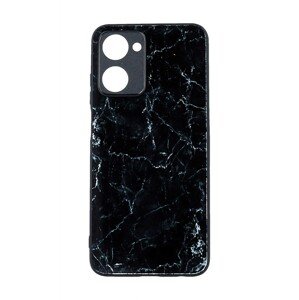 Kryt TopQ Marble Realme 10 pevný Smoky Black 98065 (pouzdro neboli obal na mobil Realme 10)