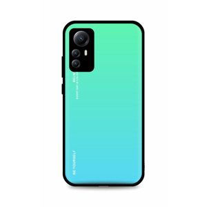 Kryt TopQ LUXURY Xiaomi Redmi Note 12S pevný duhový zelený 98210 (pouzdro neboli obal na mobil Xiaomi Redmi Note 12S)