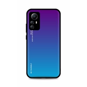 Kryt TopQ LUXURY Xiaomi Redmi Note 12S pevný duhový purpurový 98221 (pouzdro neboli obal na mobil Xiaomi Redmi Note 12S)