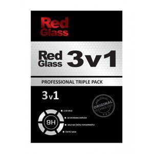 Set ochrany telefonu RedGlass na Realme C35 Triple Pack 98787 (ochrana telefonu Realme C35)