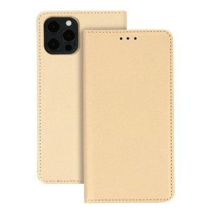 Knížkové pouzdro TopQ Smart Magnet pro IPHONE 14 PLUS GOLD