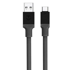 Kabel Tactical Fat Man Cable USB-A/USB-C 1m, šedá
