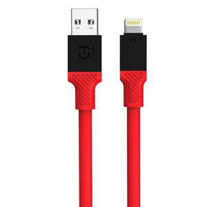 Kabel Tactical Fat Man Cable USB-A/Lightning, červená