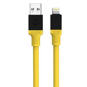 Kabel Tactical Fat Man Cable USB-A/Lightning 1m, žlutá