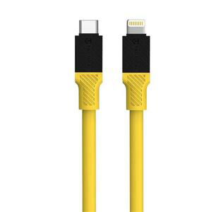 Kabel Tactical Fat Man Cable USB-C/Lightning 1m, žlutá