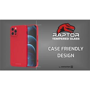 Tvrzené sklo Swissten Raptor 3D pro Samsung Galaxy S22, černá