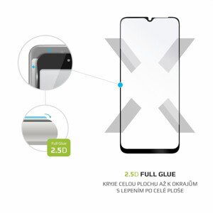 Tvrzené sklo FIXED Full-Cover pro Samsung Galaxy A22 5G, černá