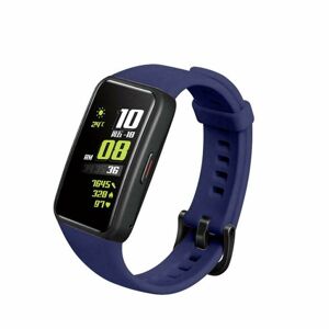 Silikonový řemínek FIXED Silicone Strap pro Huawei Band 6, modrá